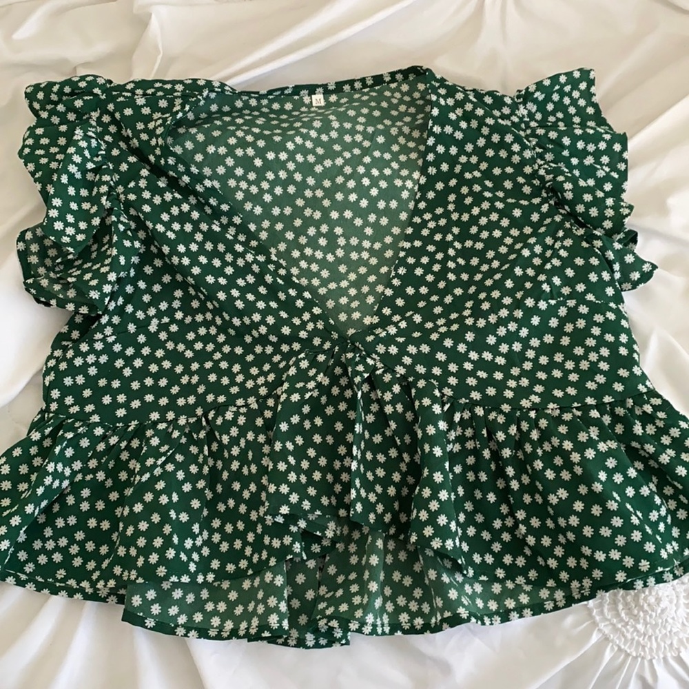 Flower Crop top